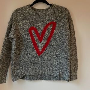 Loft Sweaterer with Heart